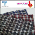 100% Cotton Check Twill Yarn Dyed Fabric